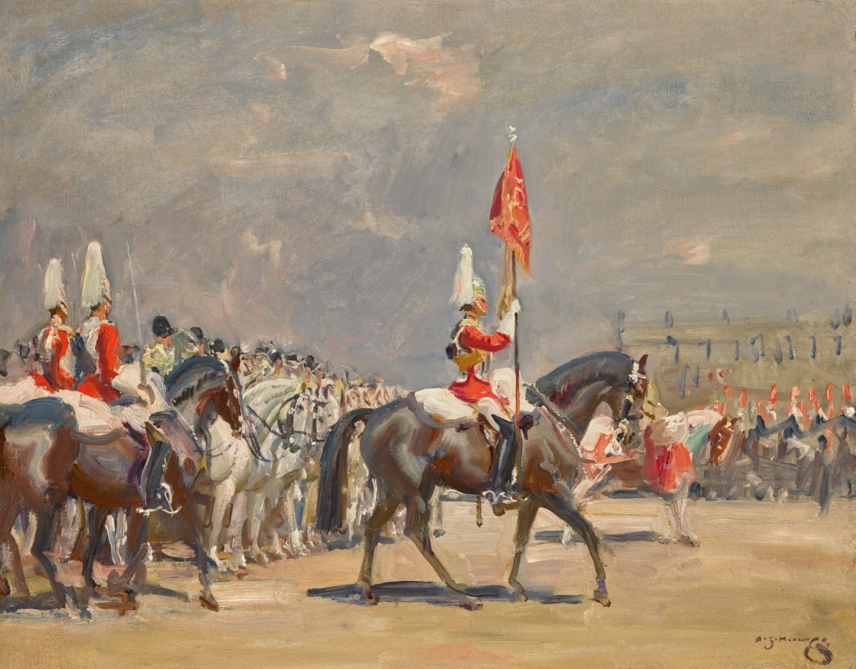 The New Standard, Presentation of Standards 1927 by Alfred James Munnings