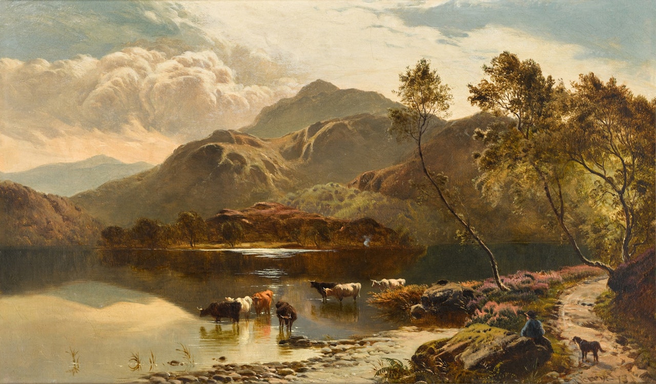 Loch Katrine by Sidney Richard Percy