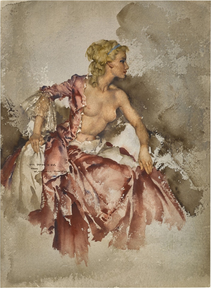 Ray as Madame du Barry by William Russell Flint