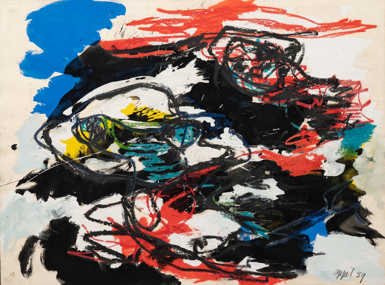 Untitled by Karel Appel
