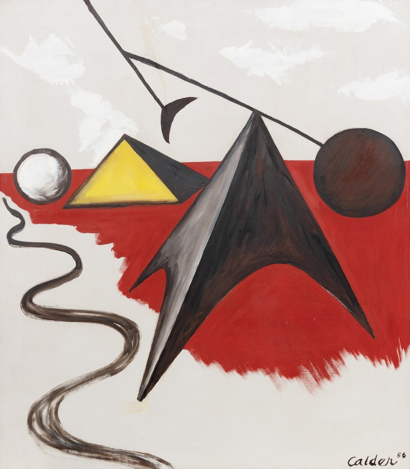 Pyramidal Shapes by Alexander Calder