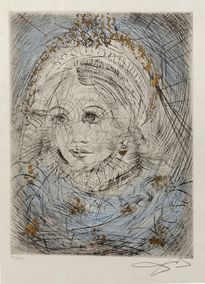 Marguerite by Salvador Dali