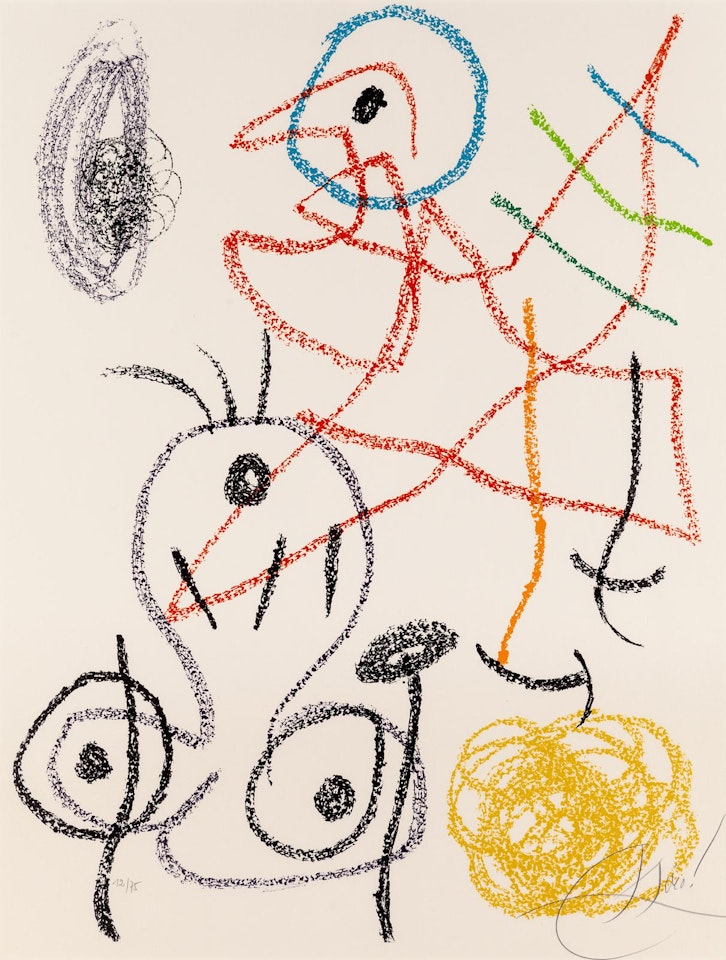 Album 21: one plate by Joan Miró