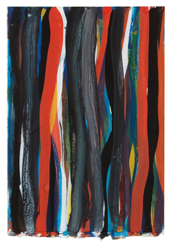 Vertical Brushstrokes by Sol LeWitt