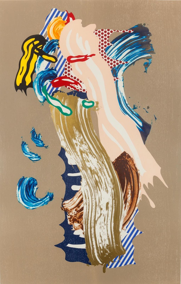 Blonde (from the Brushstroke Figure Series) by Roy Lichtenstein