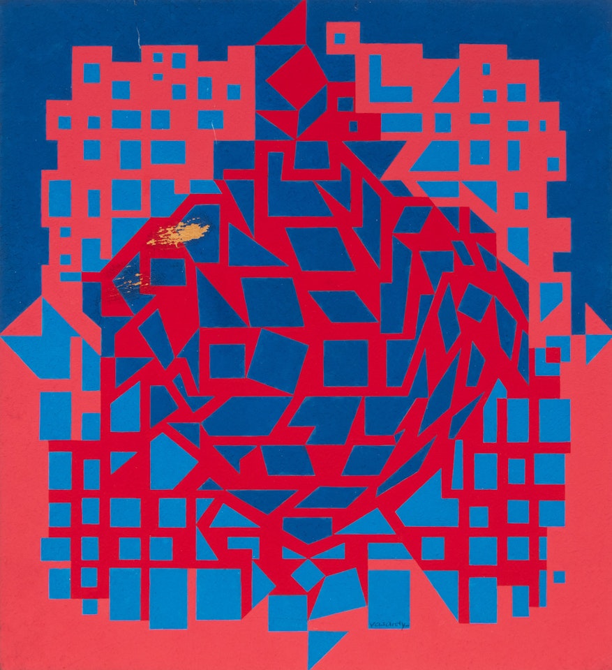 Citra-C by Victor Vasarely