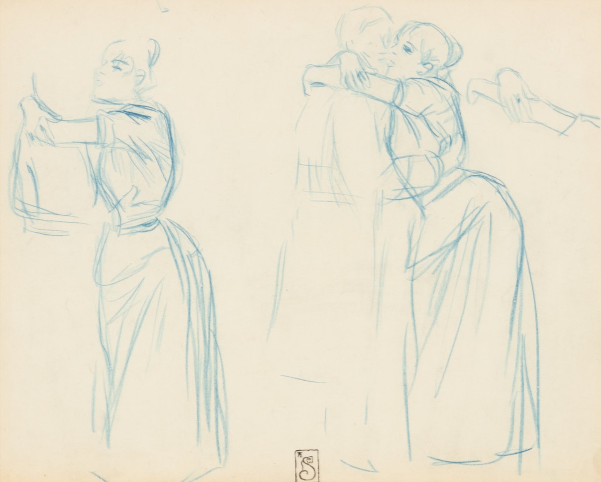 Untitled (Drawing III) by Théophile Alexandre Steinlen