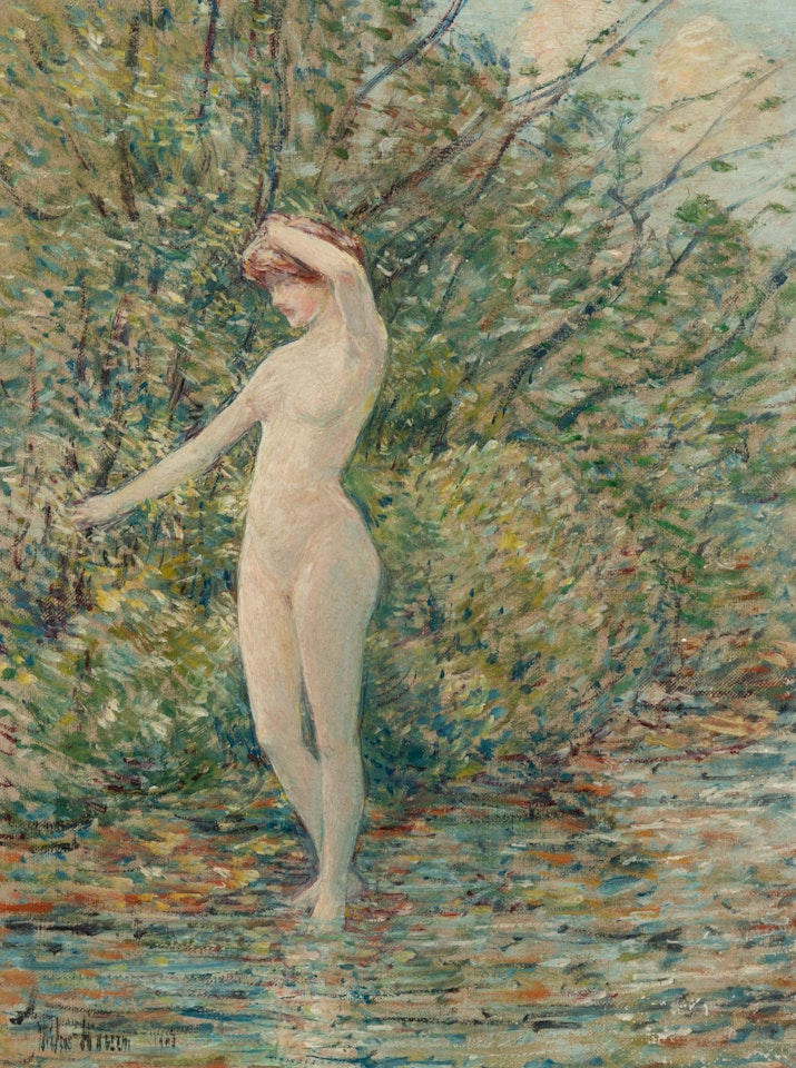 Nude by Childe Hassam