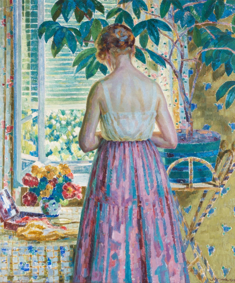 Lady by a Window by Louis Ritman
