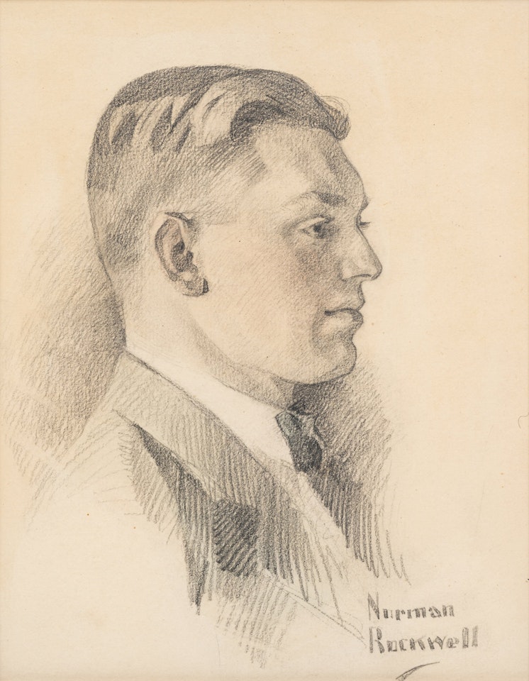 Portrait of John P. Orendorff by Norman Rockwell