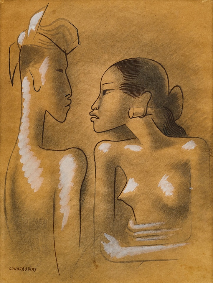 The Conversation by Miguel Covarrubias
