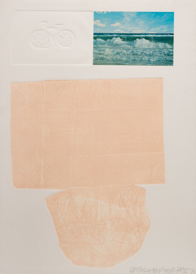 The Tramp by Robert Rauschenberg