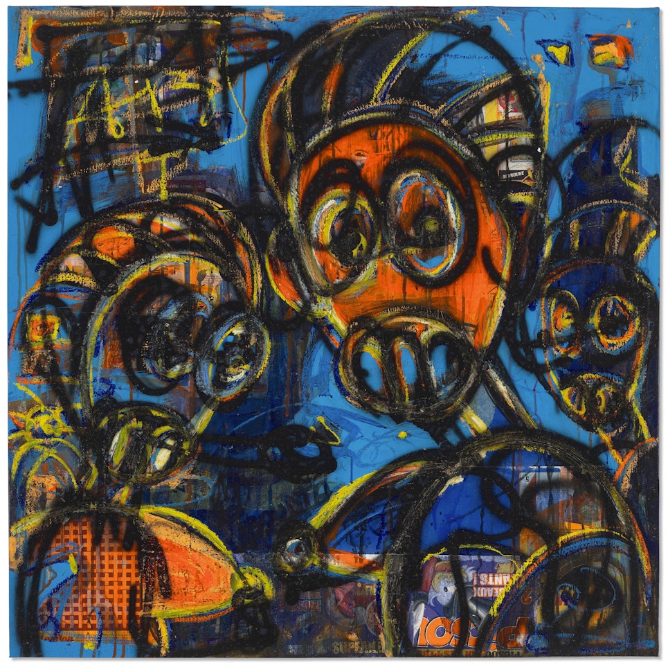 Untitled by Aboudia Abdoulaye Diarrassouba