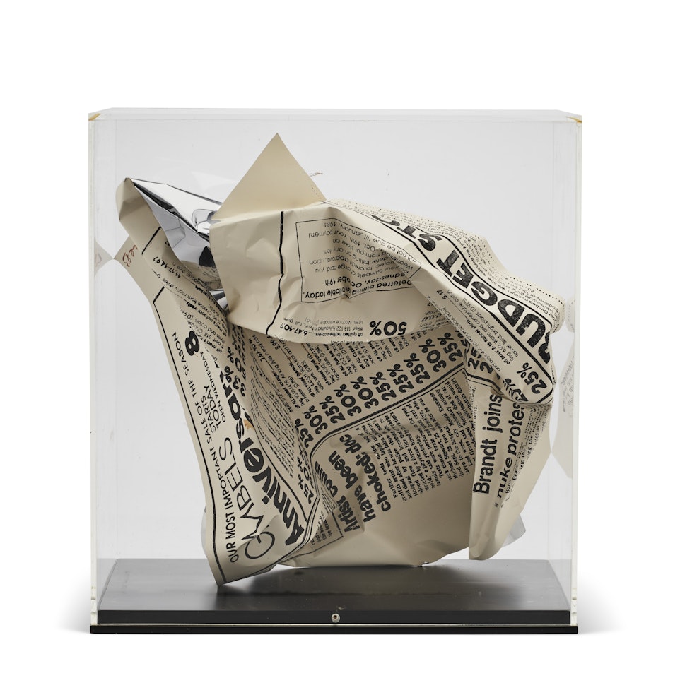 Daily News, October 19 1983 by Andy Warhol