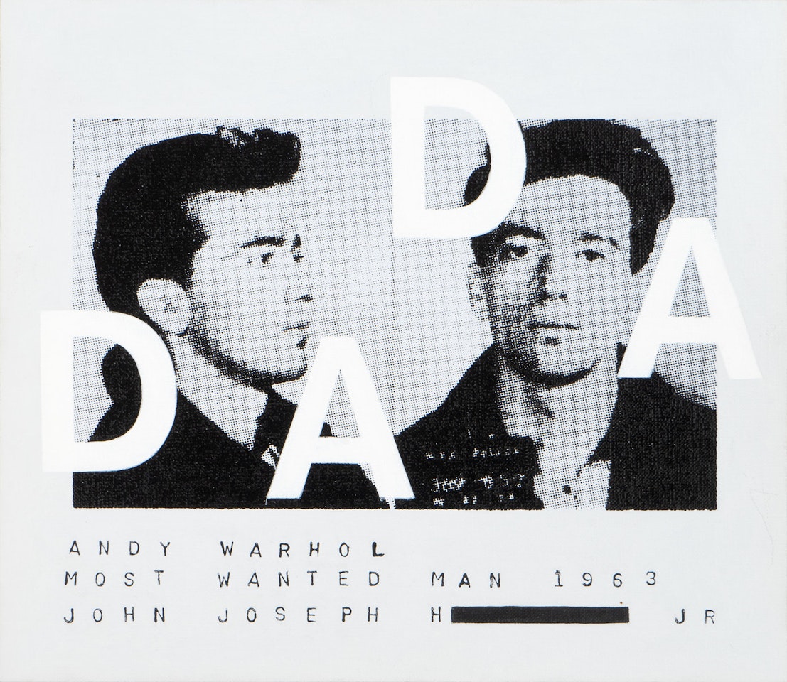 Andy Warhol, Most Wanted Man #11, Dada 1963 by Richard Pettibone