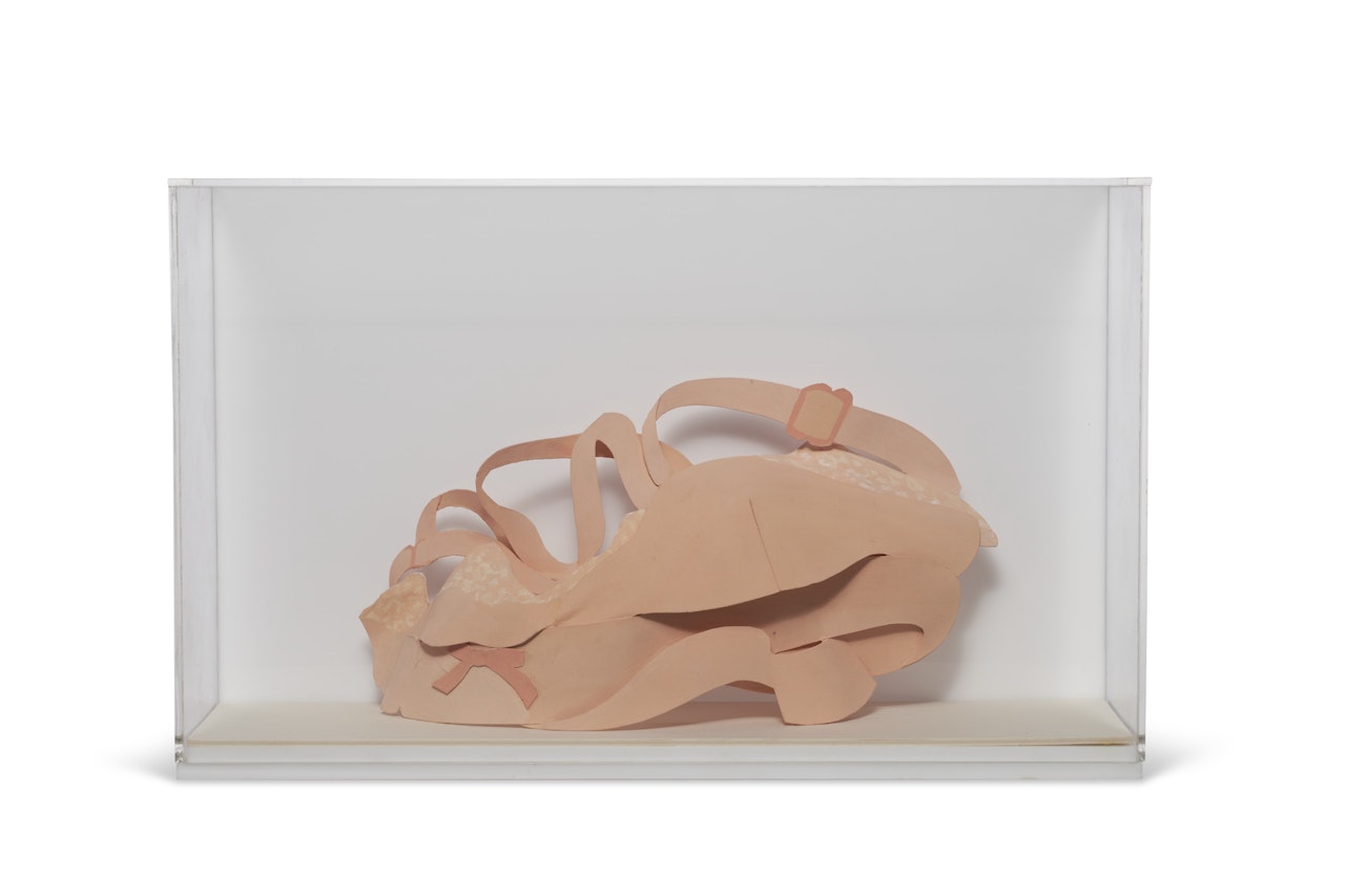 Maquette for Dropped Bra (Sculpture) by Tom Wesselmann