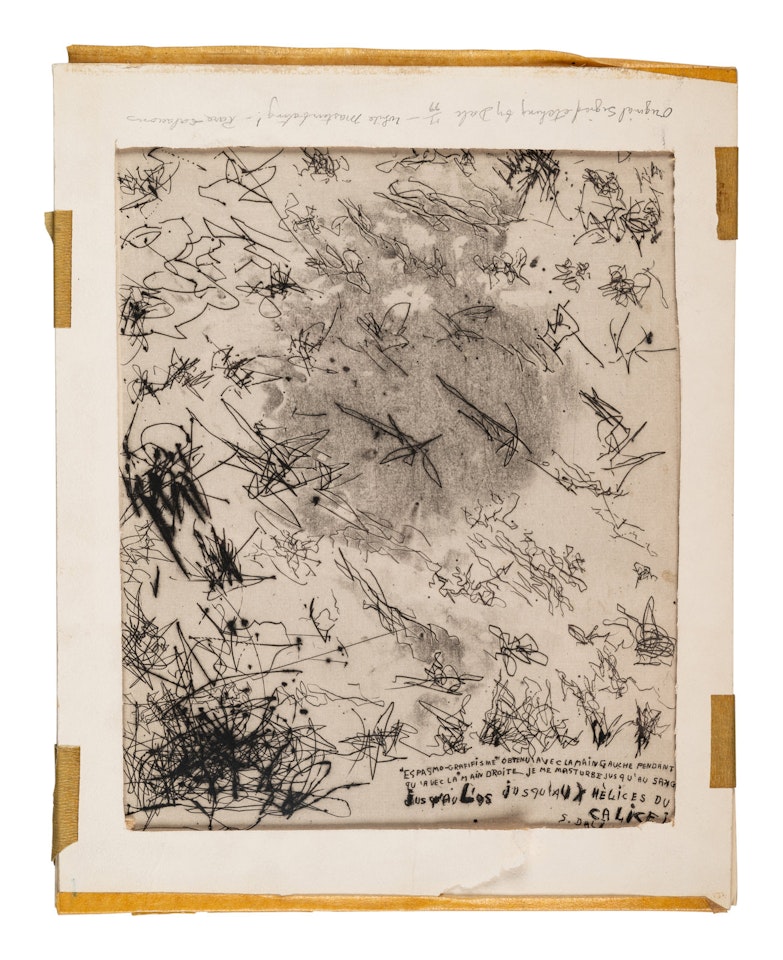 Untitled, included in Onan by Georges Hugnet by Salvador Dali