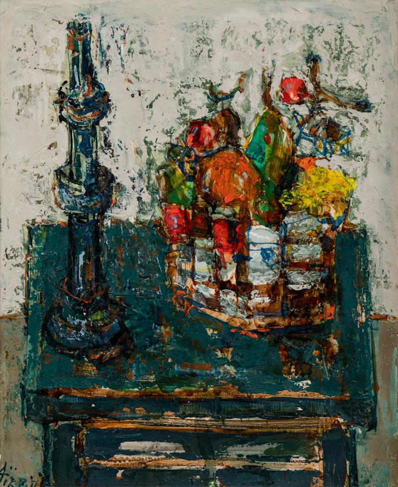 Coupe de Fruits au Chandelier by Paul Aizpiri