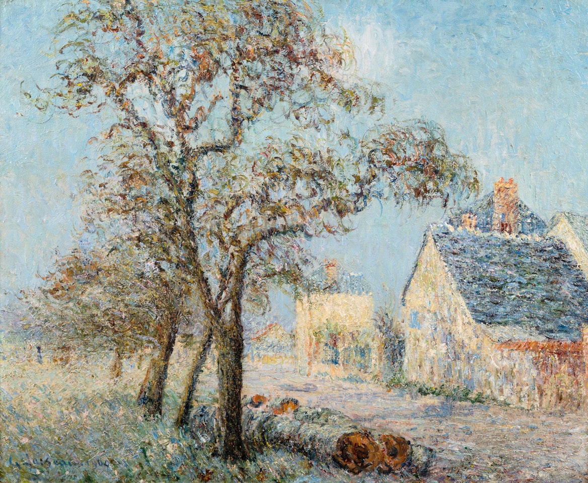 Gelée blanche au Vaudreuil (La Route de Louviers) by Gustave Loiseau