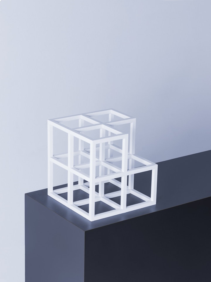 Cube without a Cube by Sol LeWitt