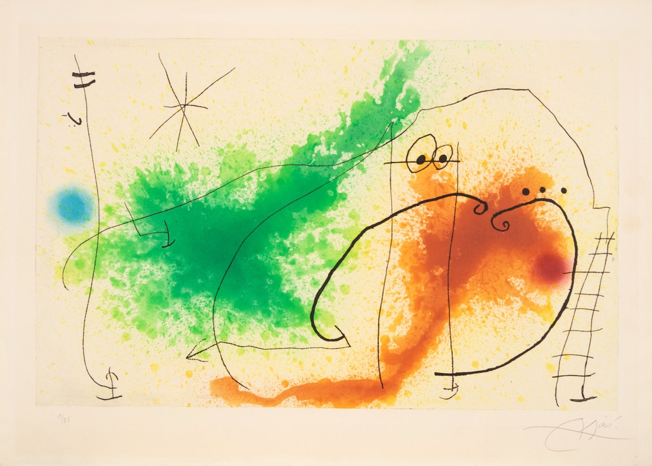 Partie de Campagne IV by Joan Miró