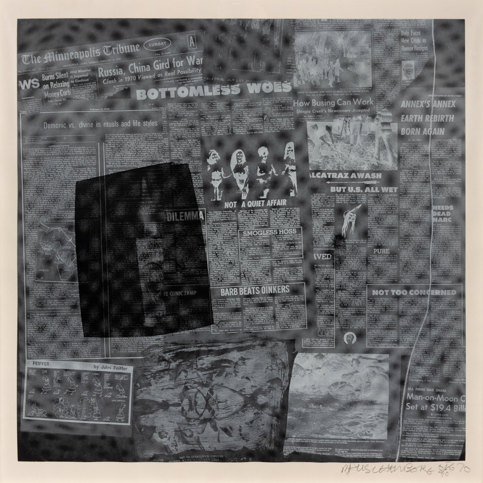 Surface Series from Currents by Robert Rauschenberg