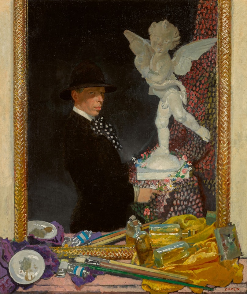 Myself and Cupid by William Orpen