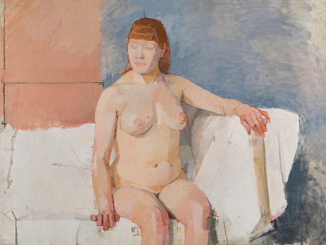 Nude, Lady C by Euan Uglow