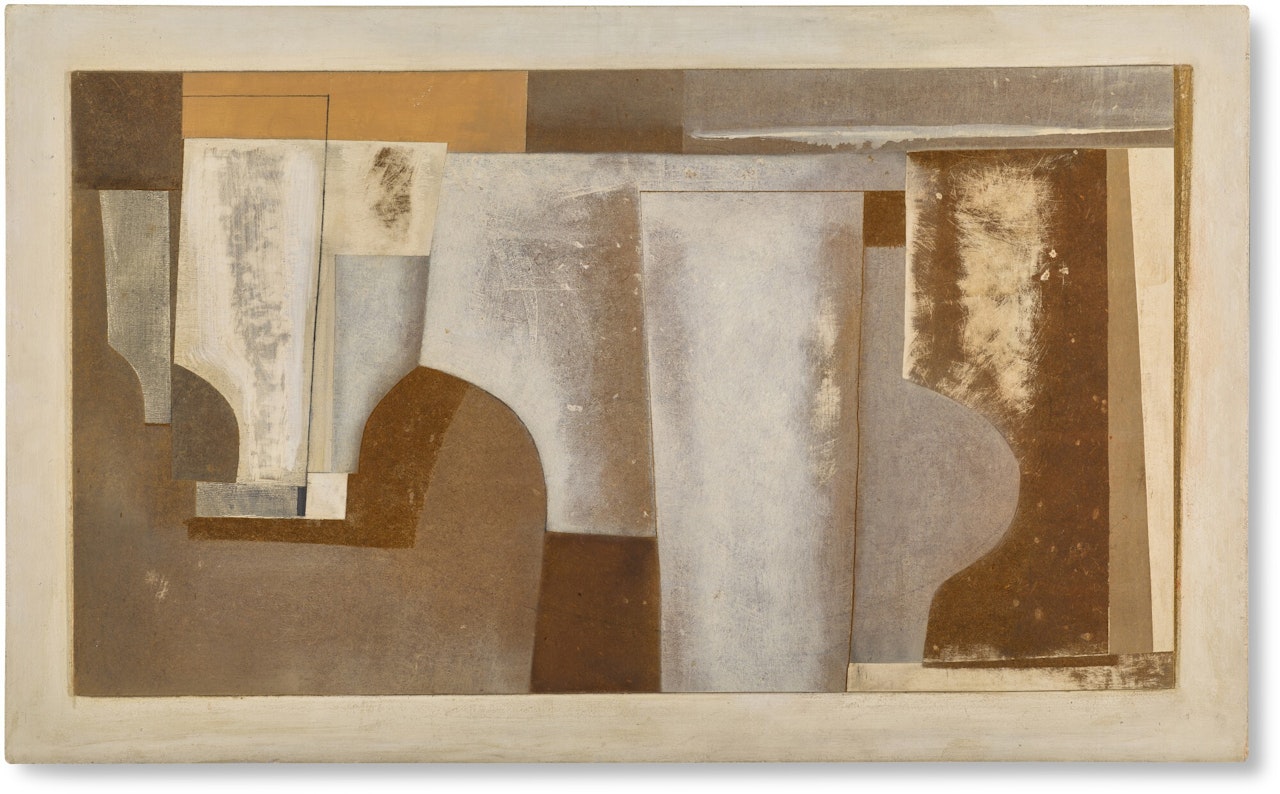 Feb 60 (Urbino) by Ben Nicholson, O.M.