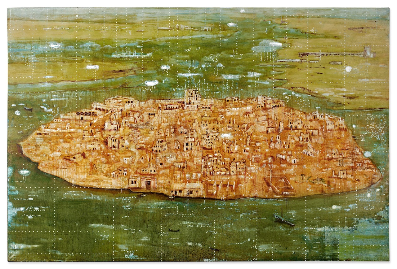 Bomb Island by Peter Doig