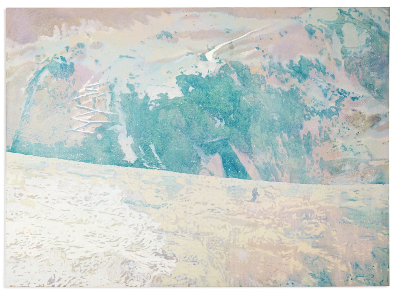 Blue Mountain by Peter Doig