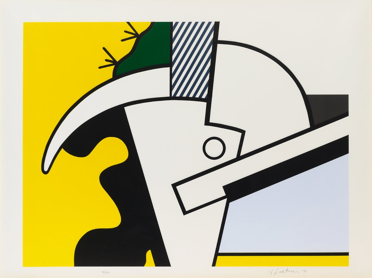 Bull Head II (from Bull Head Series) by Roy Lichtenstein