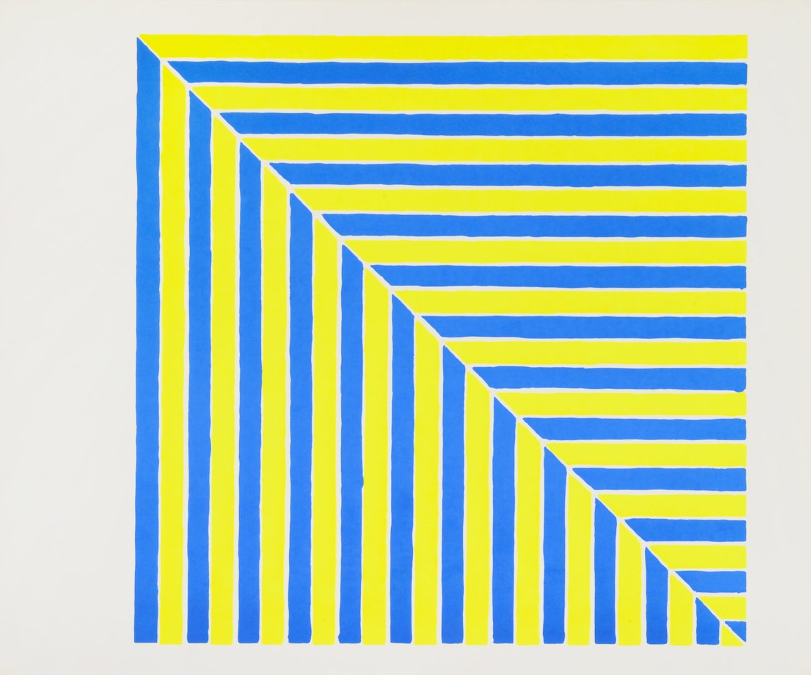 Untitled (Rabat) (from Ten Works x Ten Painters) by Frank Stella