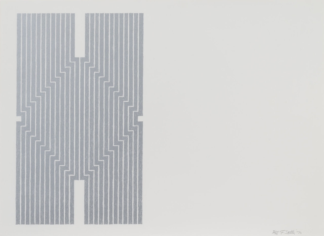 Aluminum Series (complete portfolio of 9) by Frank Stella