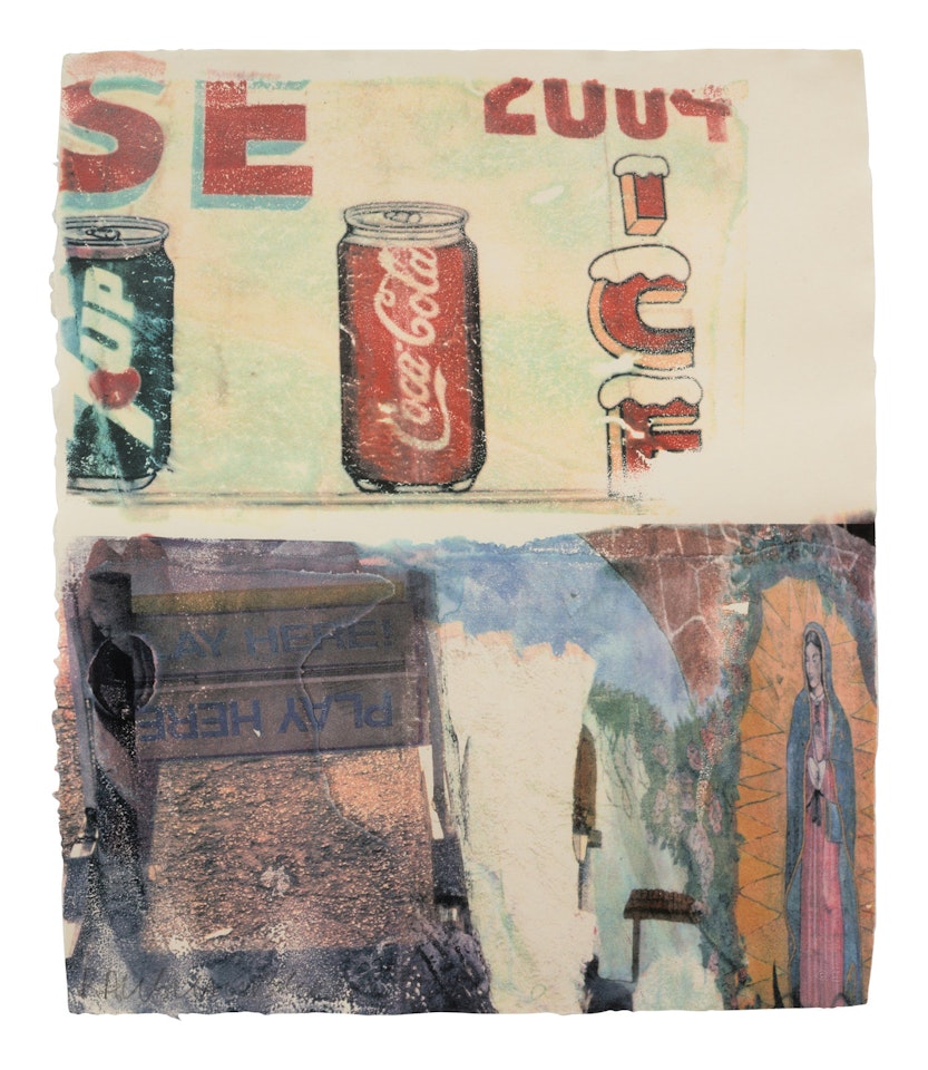 L.A. Uncovered #3 by Robert Rauschenberg