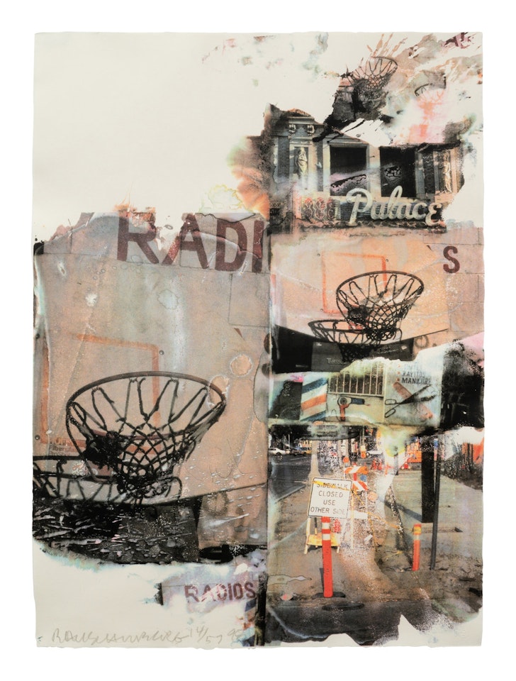 L.A. Uncovered # 8 by Robert Rauschenberg