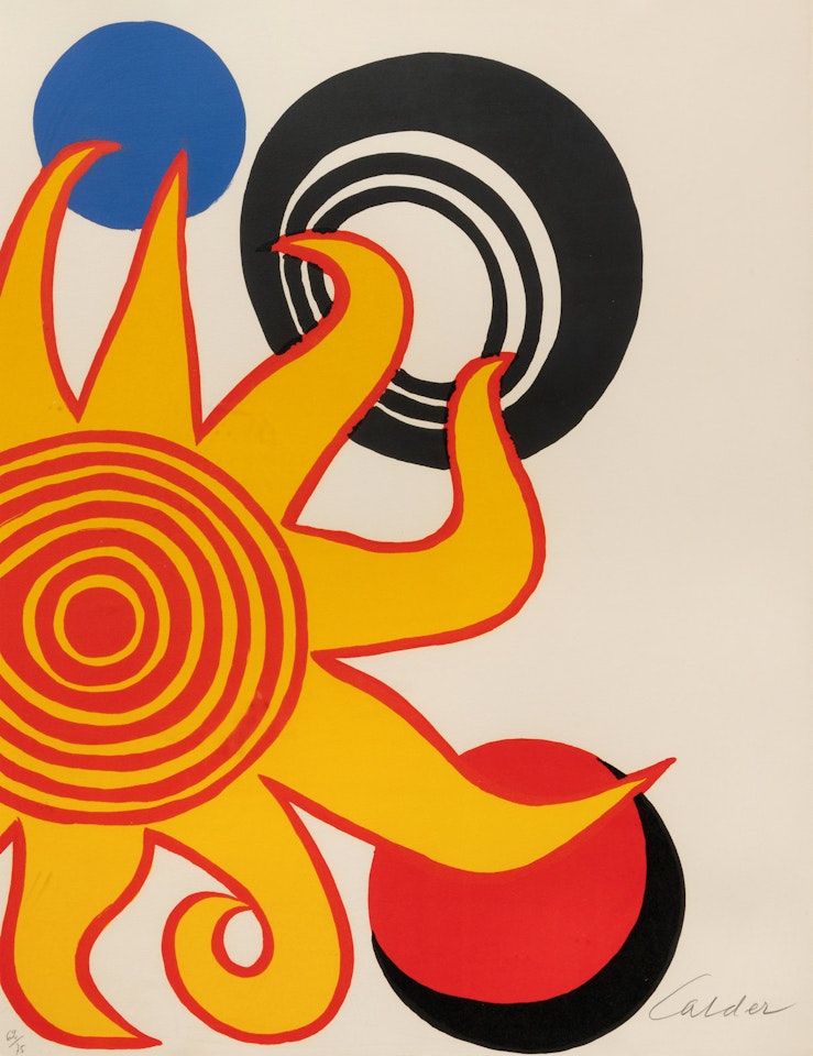 Untitled (from Calder, Magie Eolienne) by Alexander Calder