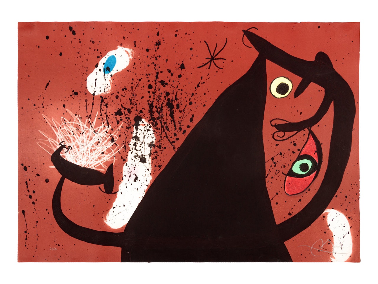 Frappeuse de Silex by Joan Miró