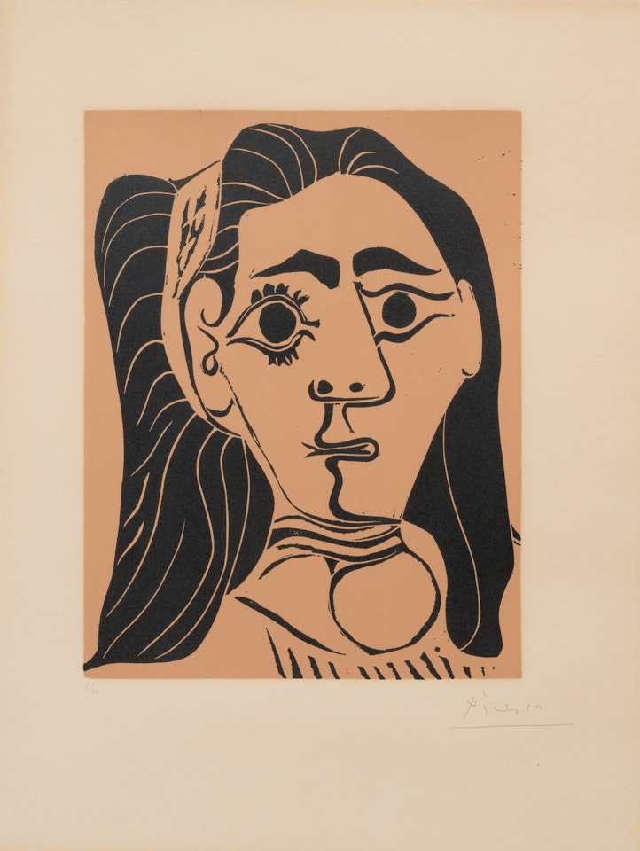 Jacqueline au bandeau III by Pablo Picasso