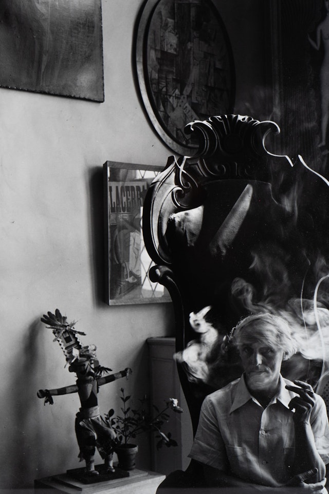 Max Ernst, NYC by Arnold Newman