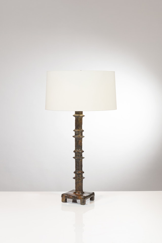 Anneaux" Table Lamp by Diego Giacometti