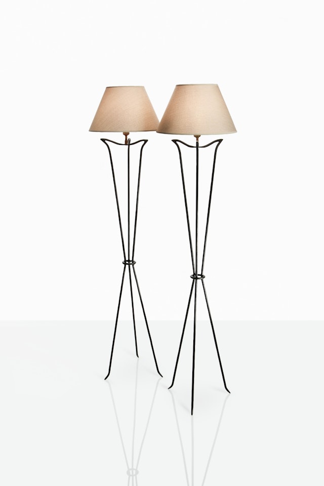 Pair of Floor Lamps by Jean-Michel Frank