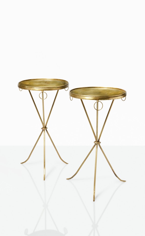 Pair of Guéridons by Jean-Michel Frank