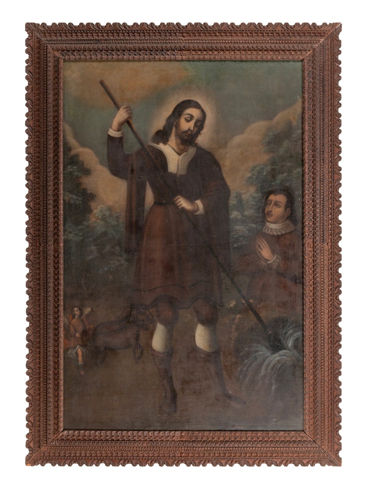 Portrait of a Saint by Continental School