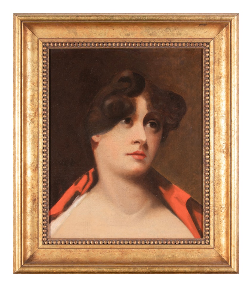 Portrait of a Young Lady by Continental School