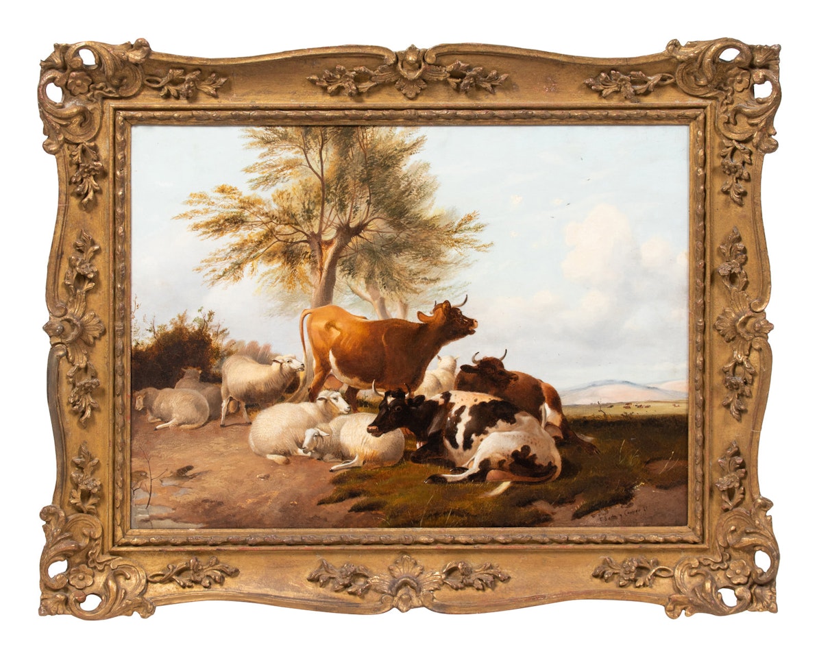 Sunny Afternoon by Thomas Sidney Cooper