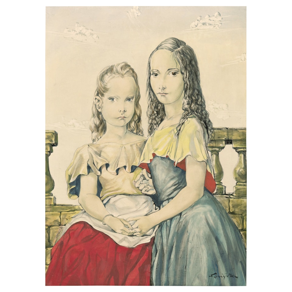 Les Deux Amies by Leonard Tsuguharu Foujita