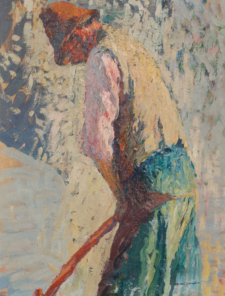 Un terrassier (A digger) by Henri Jean Guillaume Martin