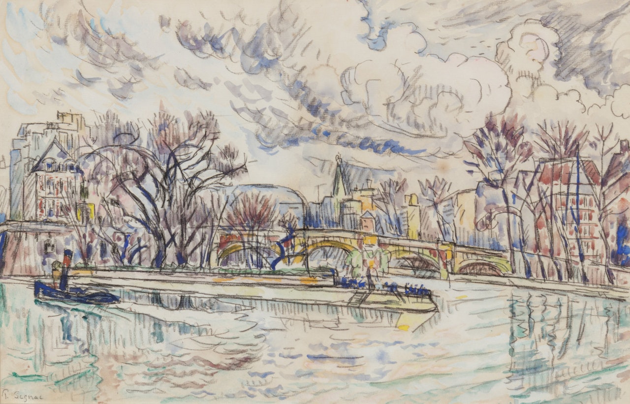 Le Seine au Pont-Neuf by Paul Signac