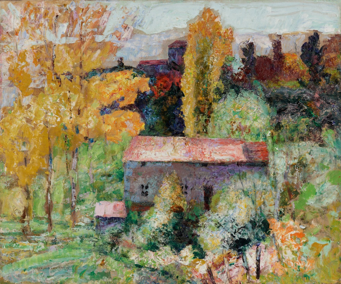 Paysage d"Automne by Victor Charreton
